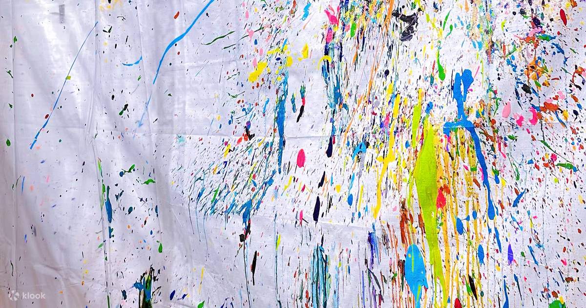 Splatter Lab 泼墨艺术舒压工作坊｜观塘 Klook客路